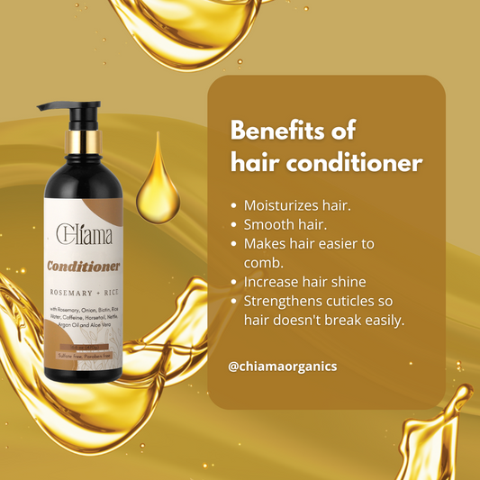 smooth hair, moisturizes hair, increase hair shine, strengthens cuticles so hair doesn't break easily