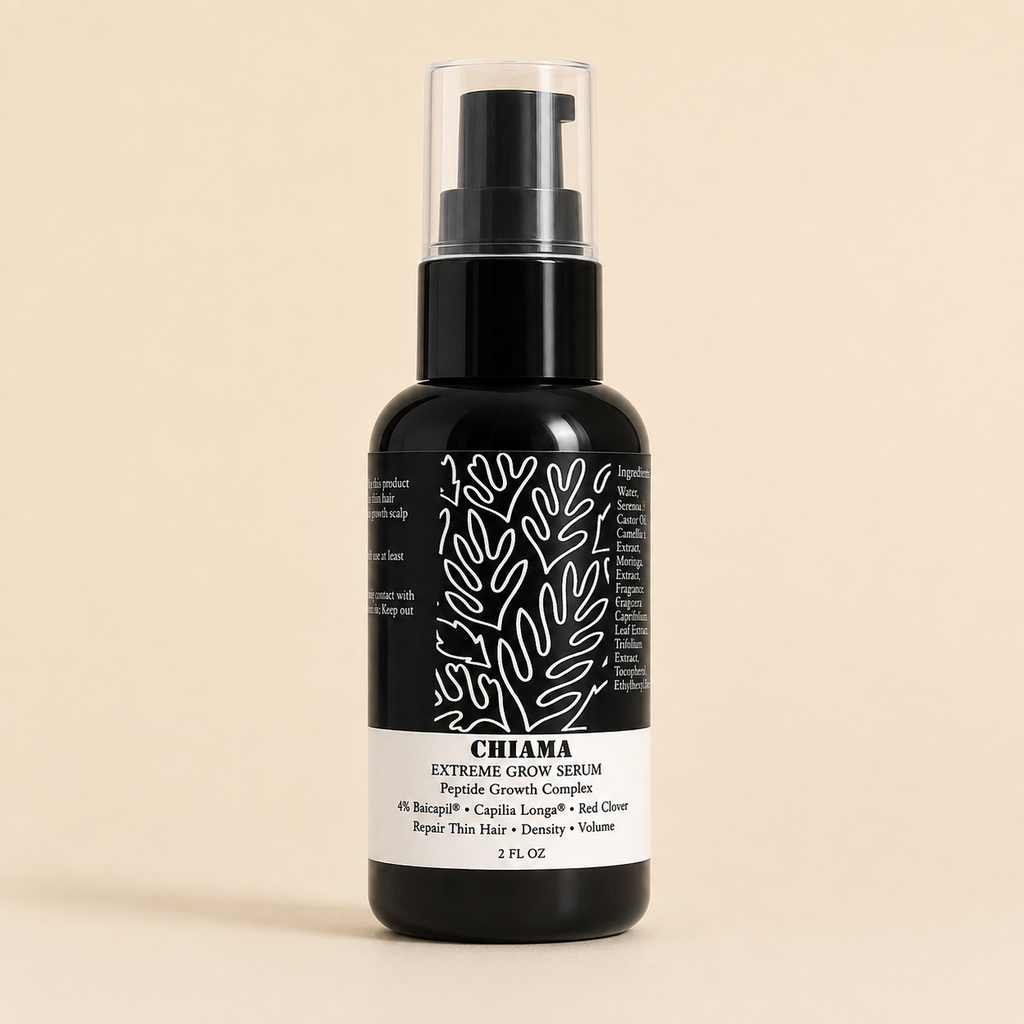 Chiama Extreme Grow Hairline Serum | Peptide Hair Density & Scalp Serum