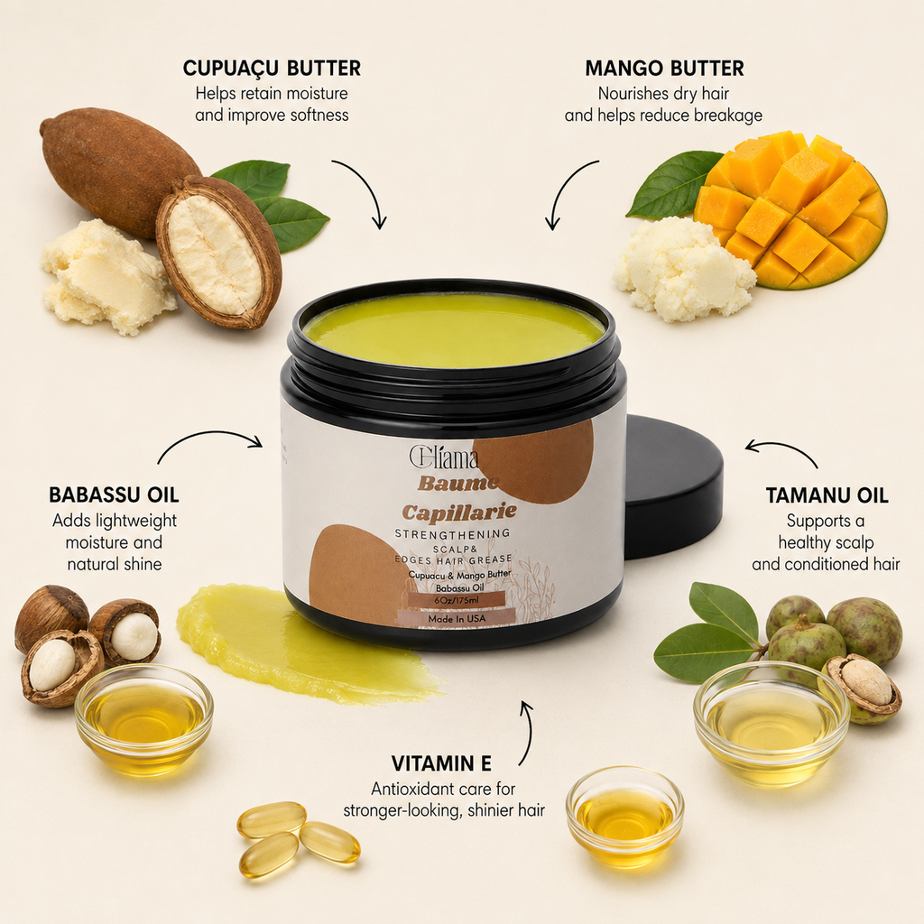 Baum Capillaries Hair Grease Herbal Scalp & Growth Butter