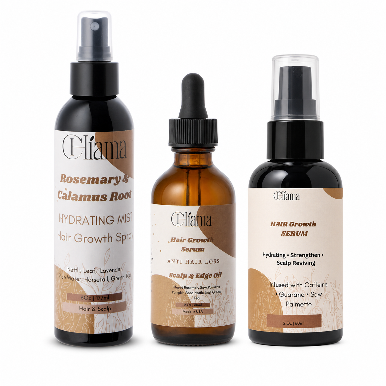 Chiama Scalp & Edge Hair Growth Set