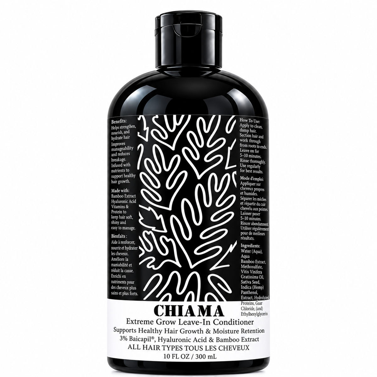 Chiama Extreme Grow Leave-In Conditioner with 3% Baicapil® + Hyaluronic Acid