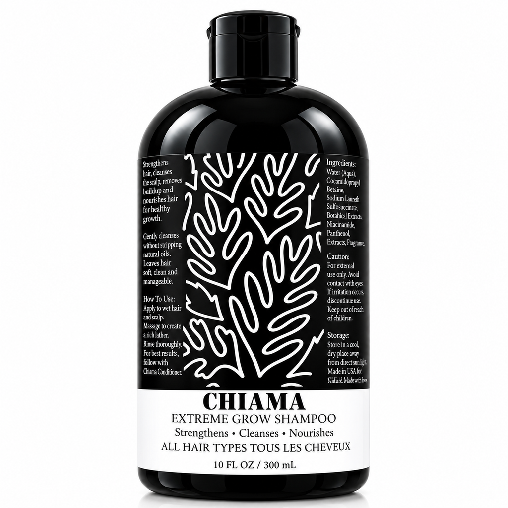Chiama Extreme Grow Shampoo & Deep Conditioner Bundle | Cleanse, Hydrate & Strengthen