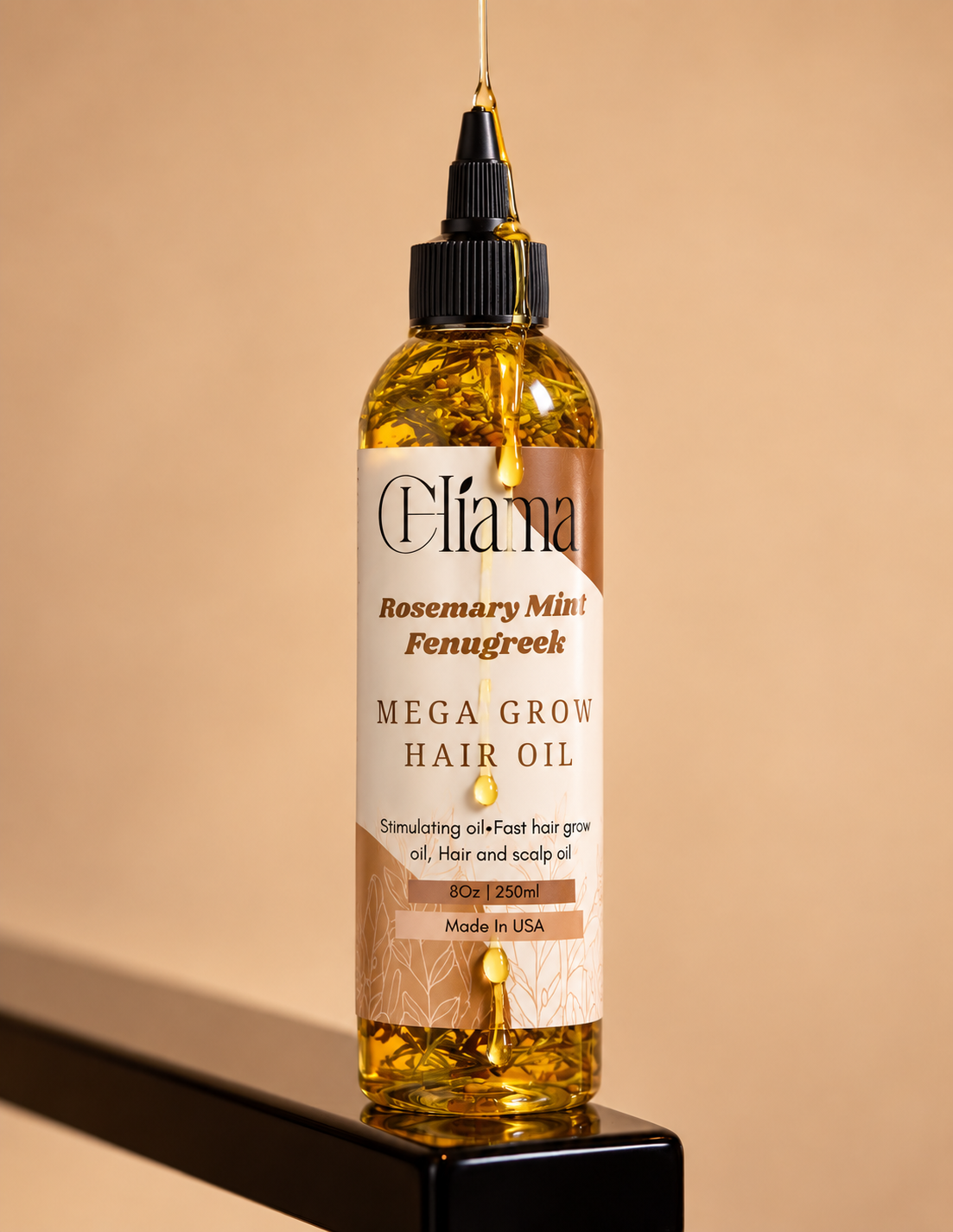 Rosemary Mint & Fenugreek 
Mega Growth Hair Oil