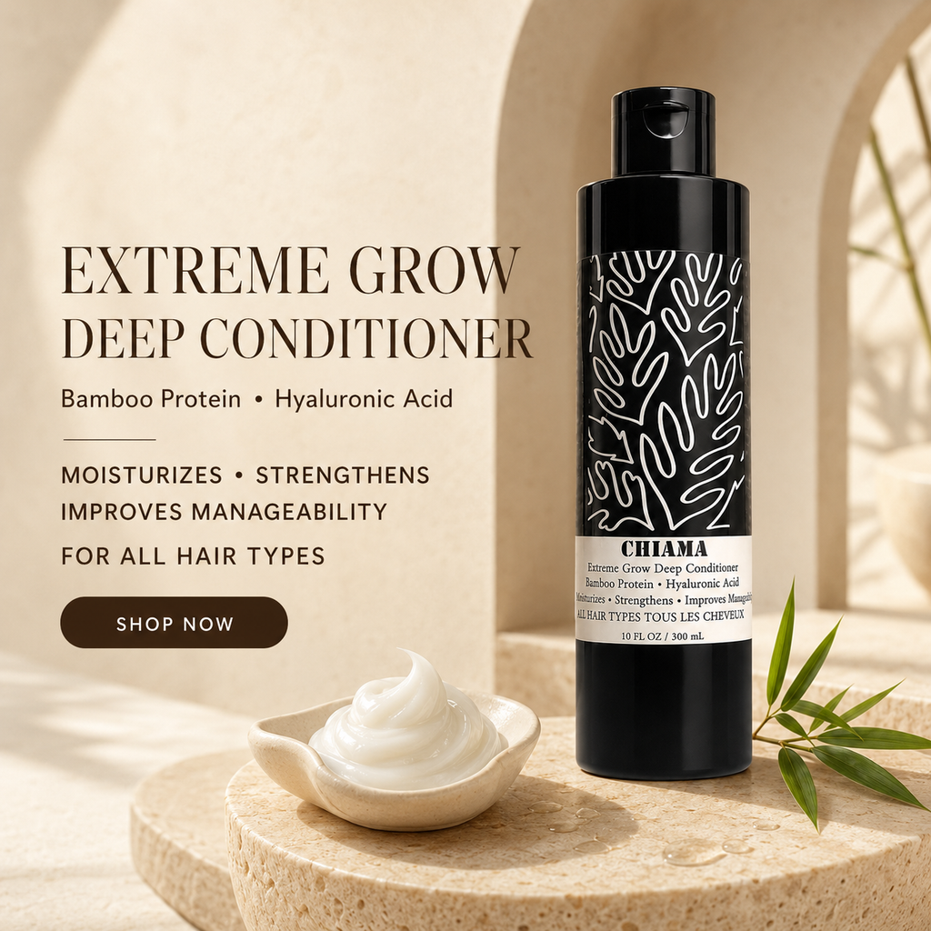 Extreme Grow Deep Conditioner | Bamboo + Hyaluronic Acid